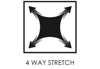 4-way stretch construction